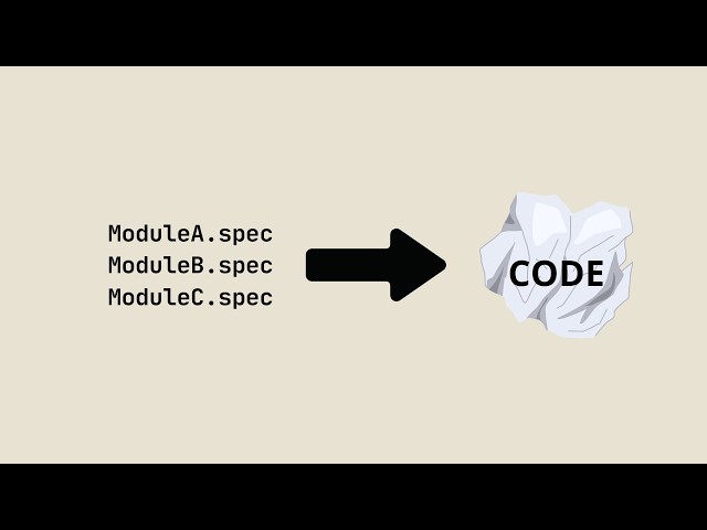From Prompts to Specs: Rethinking Code Generation