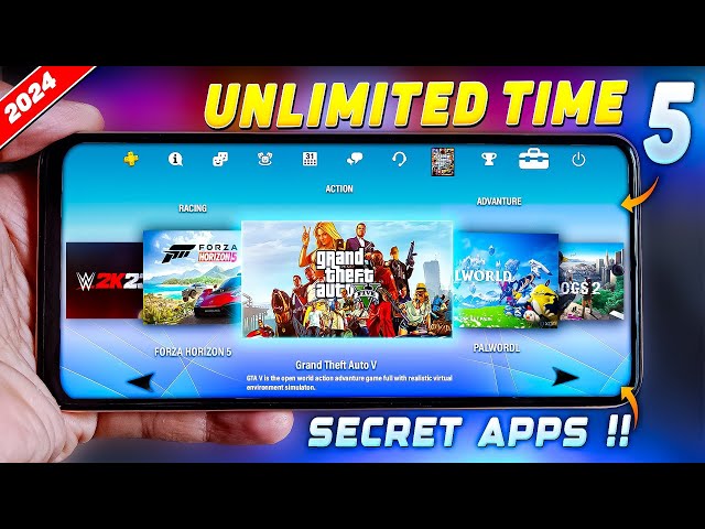 I Found 5 SECRET *Unlimited Time* Cloud Gaming Apps Existing in 2024 🤯