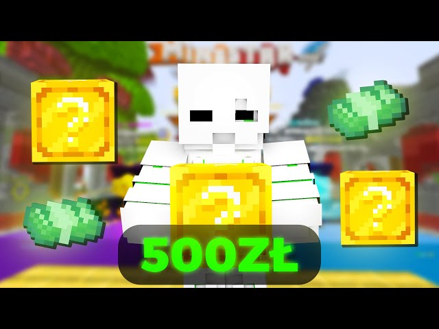 I made an Opening for 500 PLN! on the BOX PVP Server in MINECRAFT! (Minestar.pl)