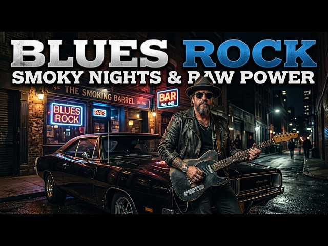 Blues Rock for Whiskey Bar & Lounge - Slow Vintage Blues for Late Night Drinks and Quiet Moments