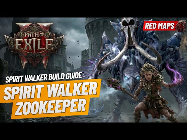 Clear ALL Content... Spirit Walker Cold Owl Boss (Bird) POE2 Zookeeper Endgame Build Guide!!