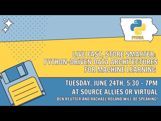 Live Fast, Store Smarter: Python-Driven Data Architectures For Machine Learning