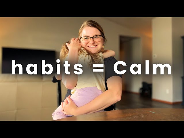 6 daily habits to HEAL your NERVOUS SYSTEM (become a happy mom)