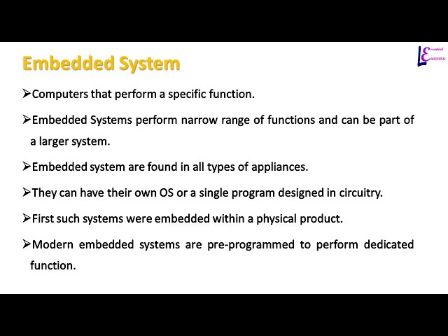 Embedded Systems - easy explanation ~ | COMPUTER SCIENCE COURSE|