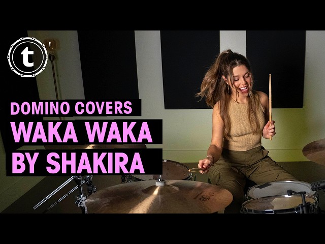 Domino Santantonio covers Waka Waka by Shakira #drums #drumcover #wakawaka
