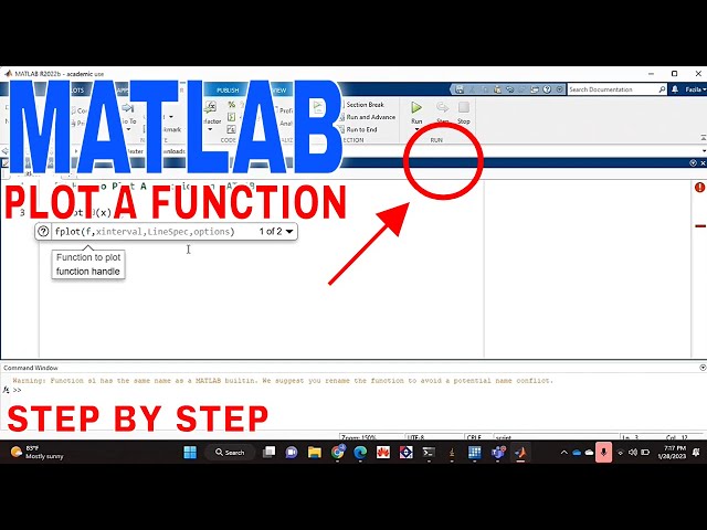 ✅ How To Plot A Function In MATLAB 🔴