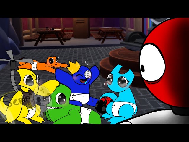 Everyone turn Into Mini ?! // Rainbow Friends - Chap 2 Odd World - AU