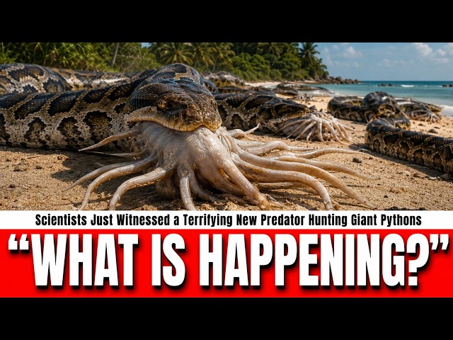 BREAKING: A New Predator Is Swallowing Florida's Giant Pythons… The Aftermath Is Brutal
