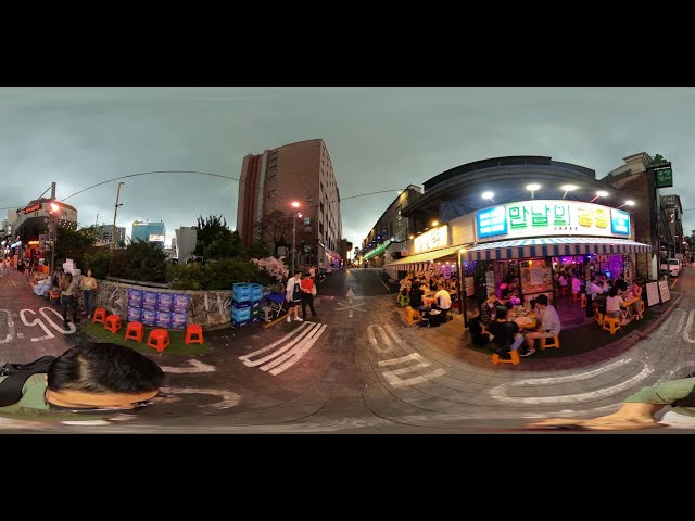 360 VR / 외국인이 가장 많이 찾는 서울의 핫 플레이스. Itaewon is the hottest place that foreigners visit in Seoul