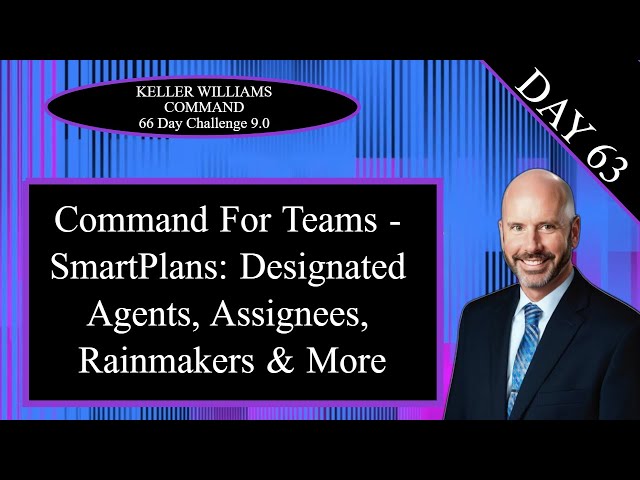 KW Command 66 Day Challenge 9.0 Day 63 - Command For Teams: SmartPlans