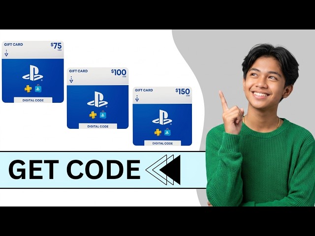 How to Get FREE PlayStation Gift Card Code (FREE PSN) Redeem codes in 2026