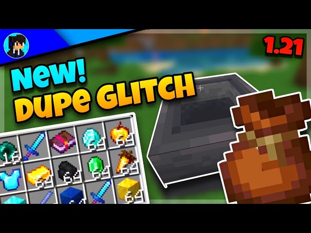 How to Duplicate ANY Item in Minecraft Bedrock! [New Glitch 1.21!]