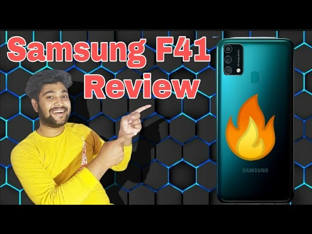 Samsung F41 Review and Details By Desi Tech / Review F41 By DT
