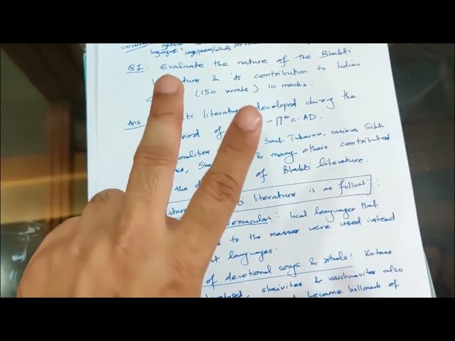 How to write a high scoring answer | Live UPSC Answer Writing Session GS 1 with Manuj Jindal IAS