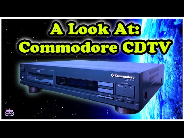 A Look At the Commodore CDTV - The Console That Wasn’t a Console
