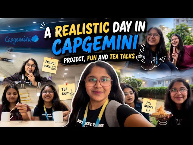 I finally got a project in CAPGEMINI 😳😳!!