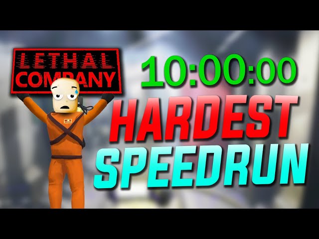 This Lethal Company Speedrun took 10 HOURS