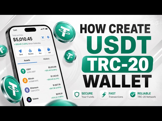 How to Create a USDT Wallet / How to Receive USDT / How to Send USDT (2026)
