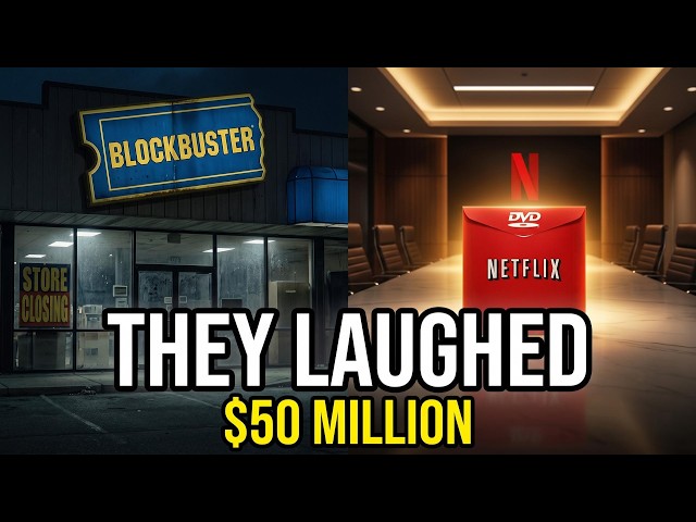 The Biggest Business Blunder Ever? Blockbuster's $50 Million Rejection  #startup #mindset