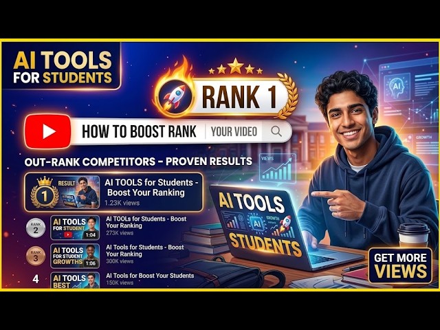 How to Rank #1 for “AI Tools for Students” on YouTube 🚀