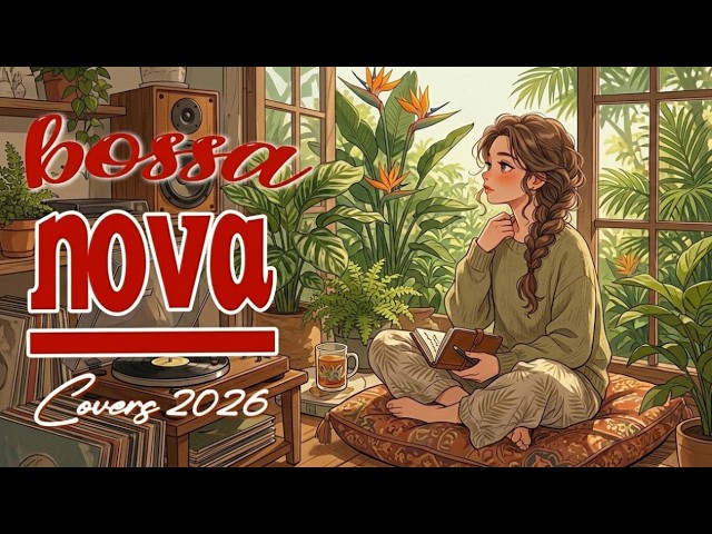 Best Bossa Nova Covers 2026 🎶 Tropical Chill Music for Work & Study | LIVE 24/7