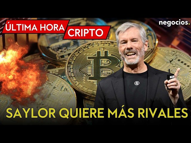 BREAKING CRYPTO NEWS | SAYLOR WANTS MORE RIVALS: If Strive buys more Bitcoin, it benefits Strategy