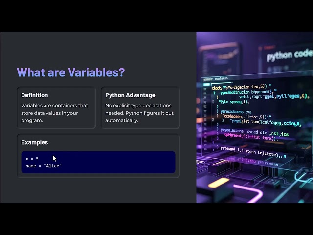 07 Conceptos básicos de variables en Python