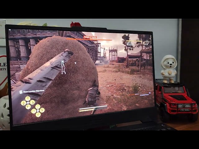 My First Gaming Setup 😂 || Asus Tuf  F15 Laptop || Playing Assassin's Creed odyssey 