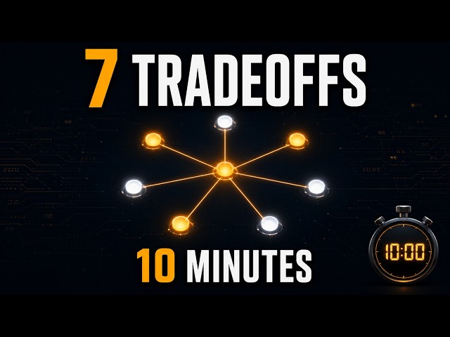 Every Software Engineering Tradeoff Explained in 10 Minutes