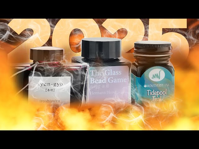 The Hottest Fountain Pen Inks of 2025!