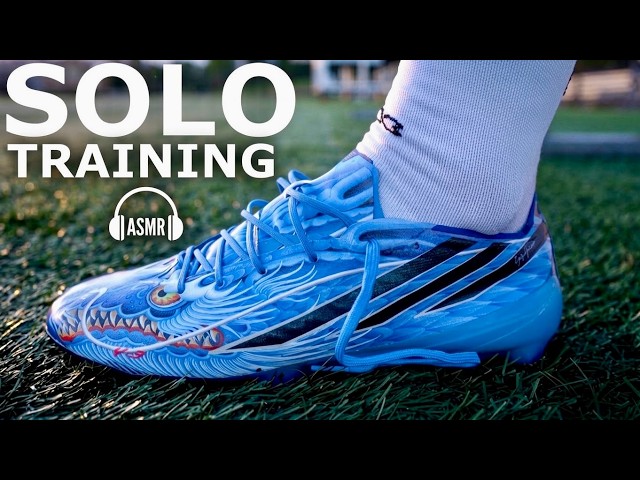 ASMR Solo Training in adidas F50 Hyperfast Elite Y-3 