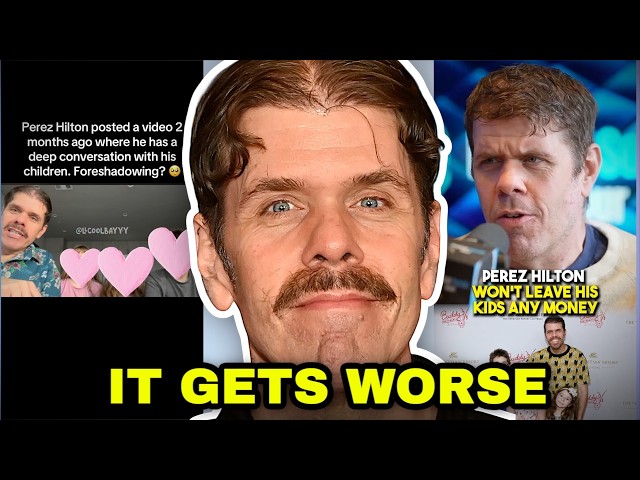 Están resurgiendo videos ANTIGUOS de Perez Hilton… Y es PERTURBADOR