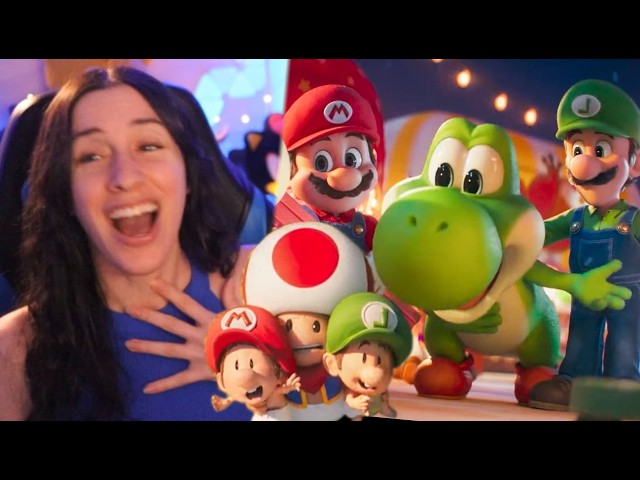 YOSHI!!!! SUPER MARIO GALAXY MOVIE DIRECT REACTION!!