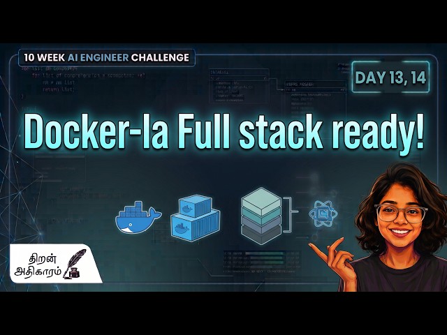 Day 13,14 | Week 2 | 10 Weeks Challenge | To AI Engineer | #tamil #coding #ai #python