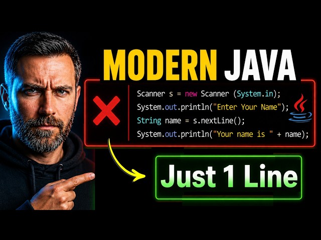 Java 25: The Death of Scanner (No More Boilerplate)