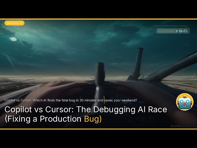 Copilot vs Cursor: The Debugging AI Race (Fixing a Production Bug)