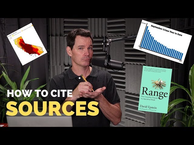 How to Cite Sources in a Speech