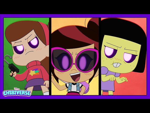 Chibiverse | Opposites Attack! | @disneychannelanimation