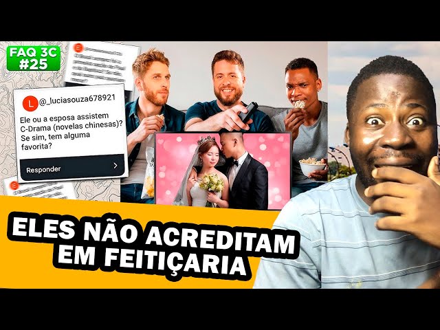 REAGINDO ao achismo FAQ | #3CONTINENTES  DORAMAS, FEITIÇARIA E XEN0FOBIA NÃO VÃO FALTAR NESSE