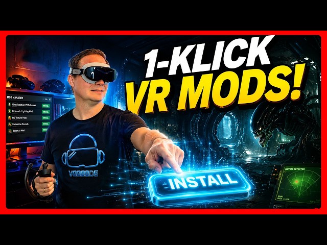 PCVR Mods Installer Hub: Play Flat Games in VR Easily with 1-Click