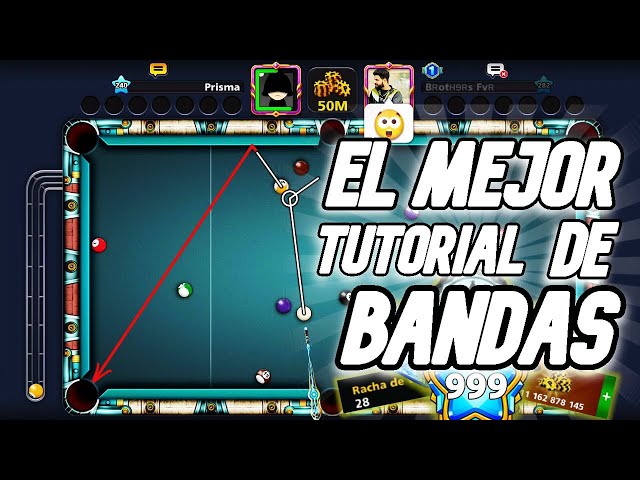 TUTORIAL DEFINITIVO PARA APRENDER BANDAS | 8 ball pool