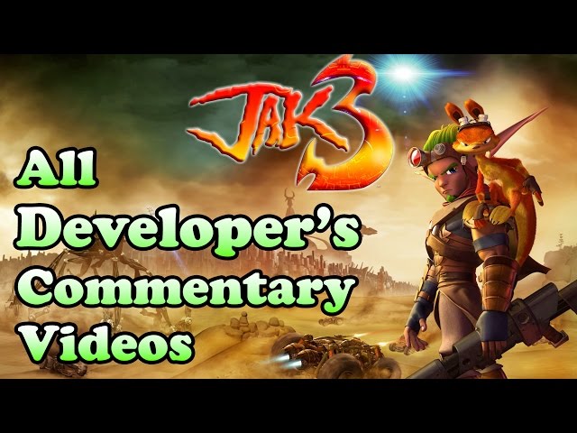 All Jak 3's Developer Commentary Videos (PS3)