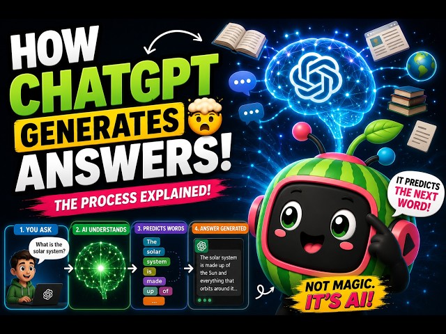 How ChatGPT Generates Answers! 🤯