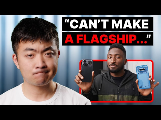 Nothing CEO Reacts to MKBHD, Flossy Carter & more!