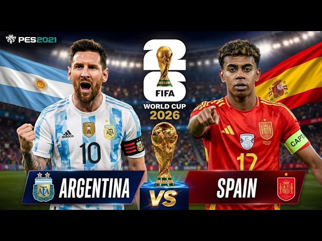 eFootball PES 21 Gameplay | Fifa World Cup 2026 Live Simulation