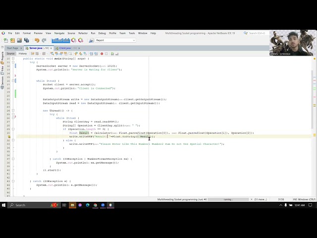 Java Socket Programming: Calculator Server with Multithreading in Bangla | CSE Mastery by Arman