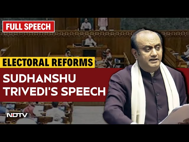 Sudhanshu Trivedi Speech | Sudhanshu Trivedi’s ‘Paav Bhar Atom Bomb’ Jibe At Rahul Gandhi