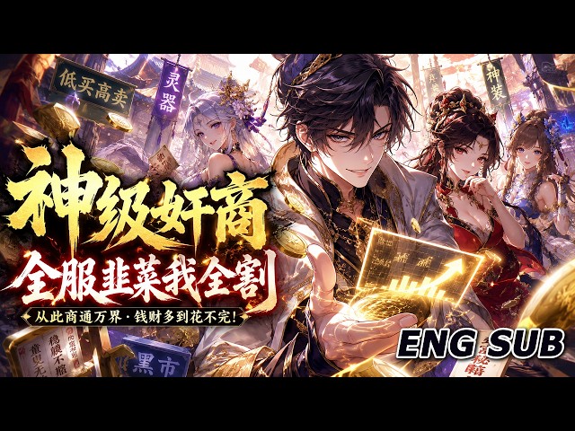 💥NEW💥【神级奸商：全服韭菜我全割】EP1-142 重生进入首款潜行网游，觉醒唯一隐藏奸商职业，靠倒卖装备一周狂赚百万逆天改命。#动漫 #热血 #爽文 #冒险 #奇幻 #anime
