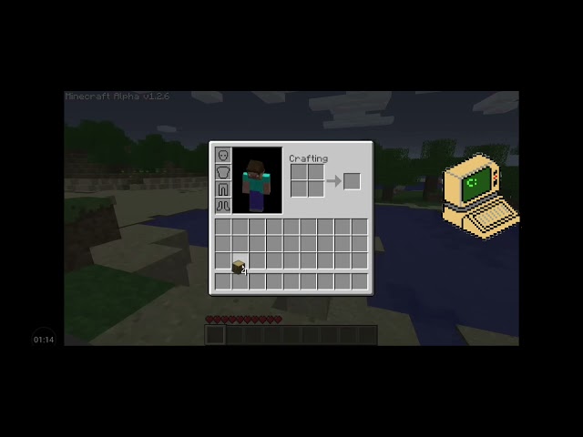 First Version Of Sam Lessons Mod Minecraft Alpha.