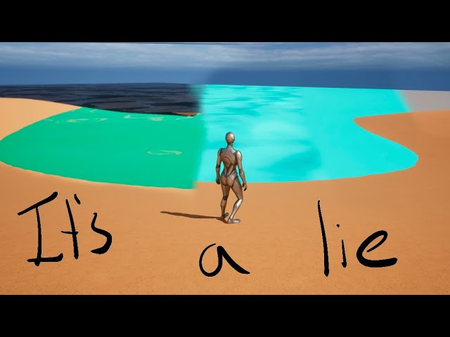 Water is an illusion: How water works in games